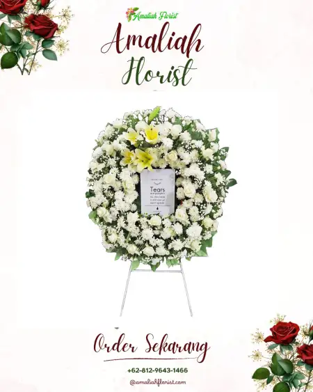 Krans Bunga Duka Lampung Selatan